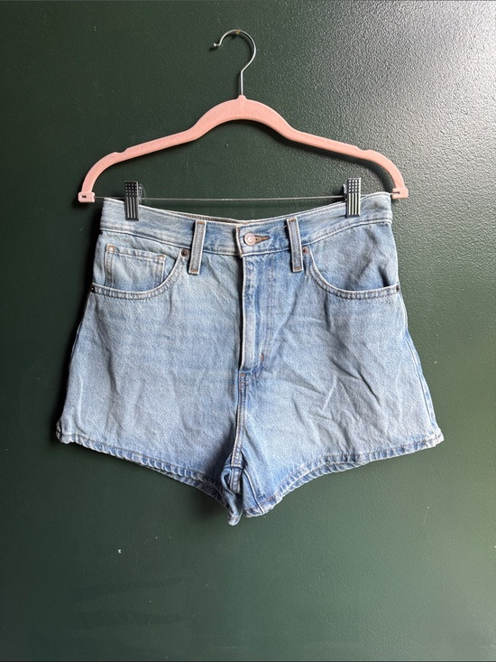 Levi's Pants - Levi's Light Blue High-Rise Denim Shorts